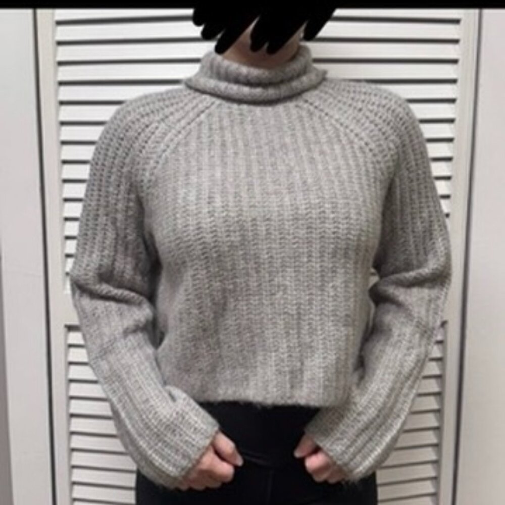 Turtle Neck Cropped sweater